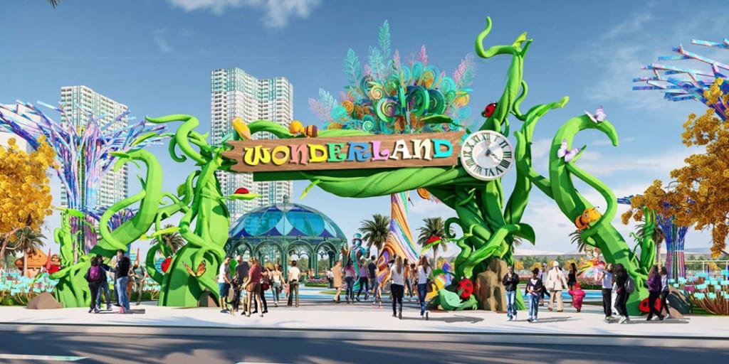 Wonder Land tại Vinhomes Global Gate là công viên chuyên đề dành cho trẻ em lớn nhất Hà Nội.