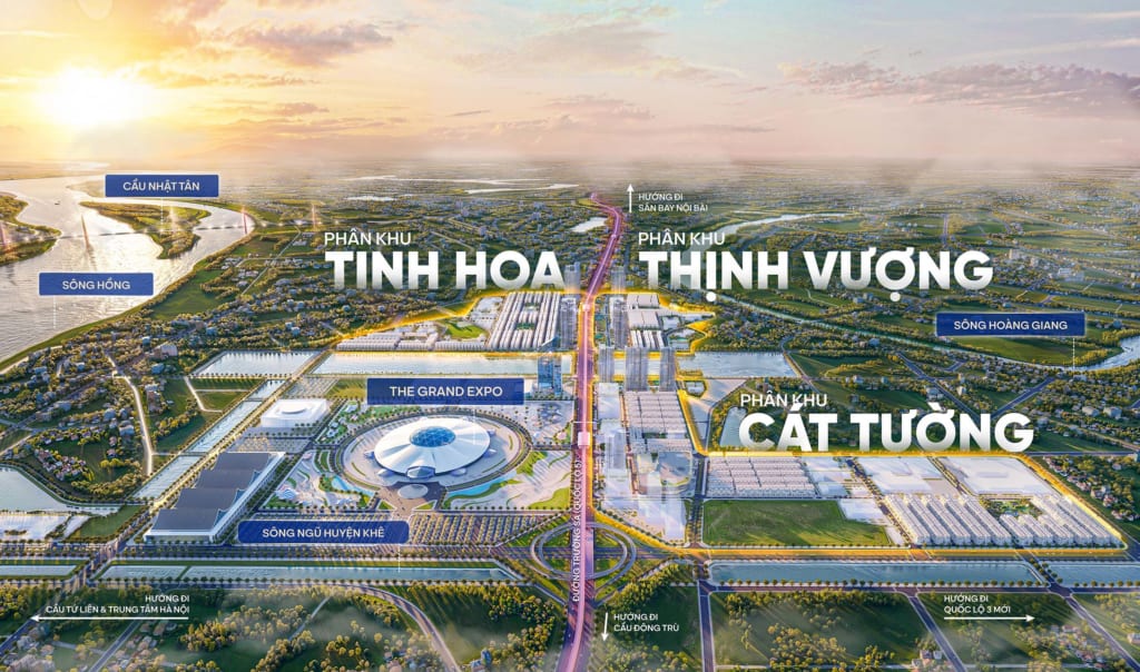 vị trí vinhomes cổ loa global gate